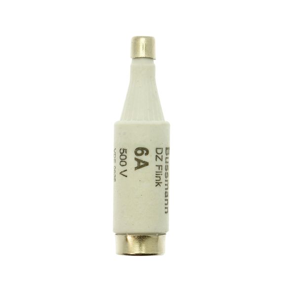 Fuse-link, LV, 6 A, AC 500 V, D1, gR, IEC, fast acting image 6