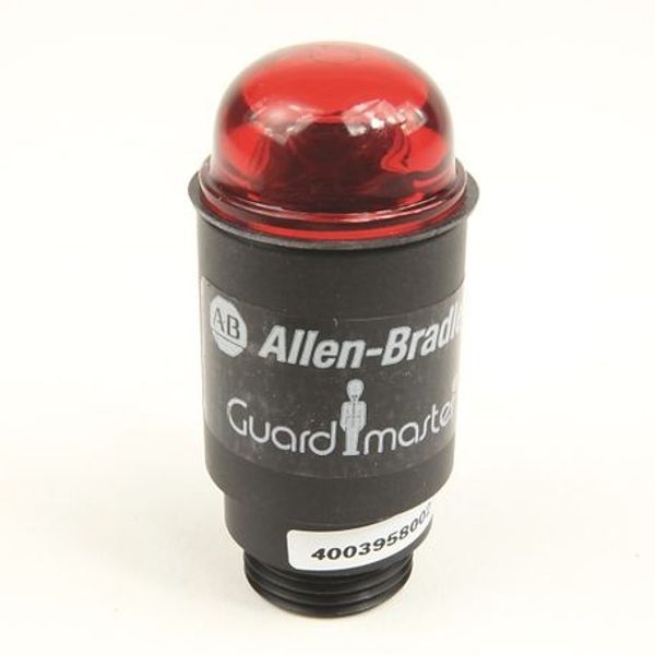 Allen-Bradley 440A-A19007 440A Interlock Switch Accessories, Indicator, 1/2in NPT Conduit Pilot Light Red image 1