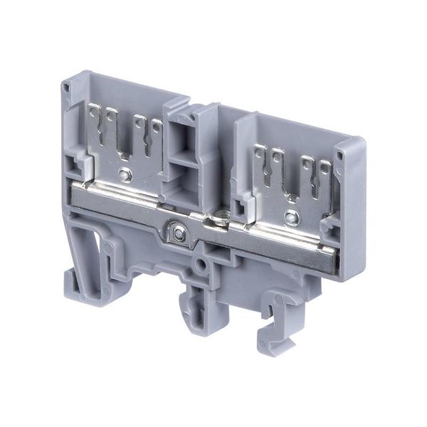 M2,5/6,5,4G,1, SPECIFIC TERMINAL BLOCK, FEED THROUGH, GREY, 6.5X58X33.5MM image 1