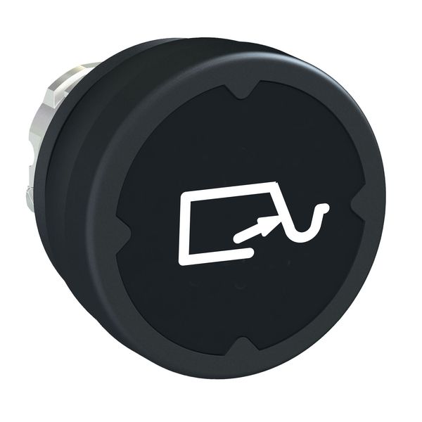 PUSHBUTTON HE, BLACK, WITH MARKING image 1