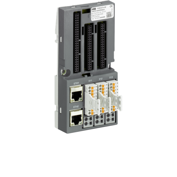 Interface terminal unit. For gateway module. Pluggable spring terminal blocs (TU520-ETH) image 1