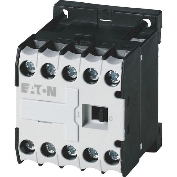 Contactor relay, 125 V DC, N/O = Normally open: 3 N/O, N/C = Normally closed: 1 NC, Screw terminals, DC operation image 6