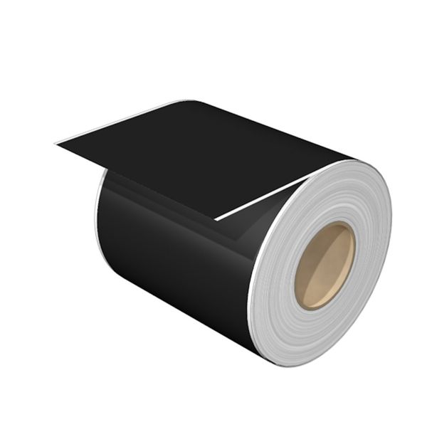 Device marking, halogen-free, Self-adhesive, 30000 x Polyester, black image 1