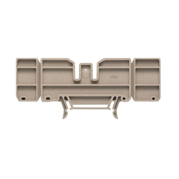 End and partition plate for terminals, Intermediate plate, 105.9 mm x  image 1