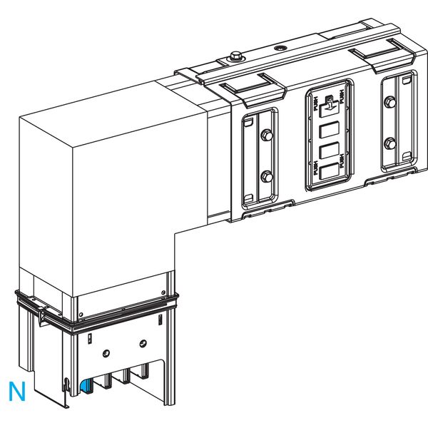 90° HOEK DOWN 300x300 1000A image 1