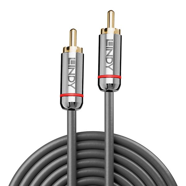 2m Digital Phono Audio Cable, Cromo Line Digital Coaxia Male to Male image 2