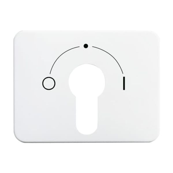 1755 SLPZ-24G-101 CoverPlates (partly incl. Insert) carat® Studio white image 3