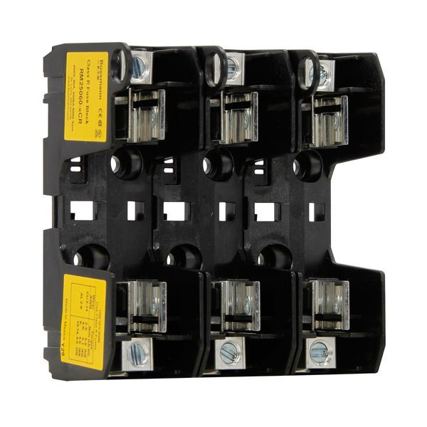 Eaton Bussmann Series RM modular fuse block, 250V, 35-60A, Box lug, Three-pole image 10