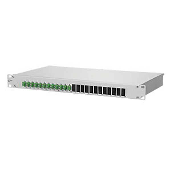 OpDAT fix patch panel VIK 12xLC-Duplex APC OS2 image 3