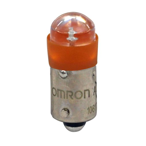 Pushbutton accessory A22NZ, Orange LED Lamp 200/220/230 VAC A2270692C image 1