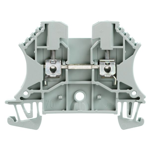 Feed-through terminal block, Screw connection, 2.5 mm², 800 V, 24 A, N image 1