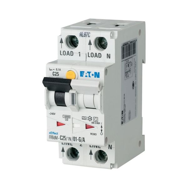 Electronic RCD/MCB combination, 16 A, 10 mA, MCB trip characteristic: B, 1p+N, RCD trip characteristic: A image 9