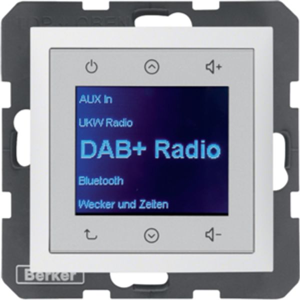 Radio Touch  UP DAB+, Bluetooth S.1/B.x polar white matt image 1