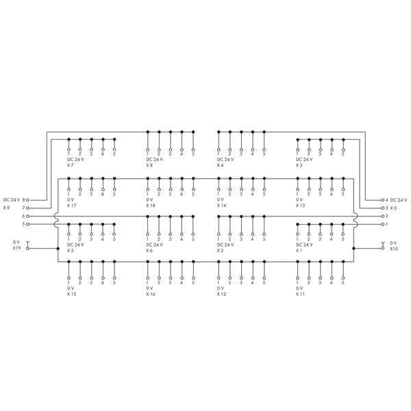 Potential distribution module 8 potentials with 6 connection points ea image 7