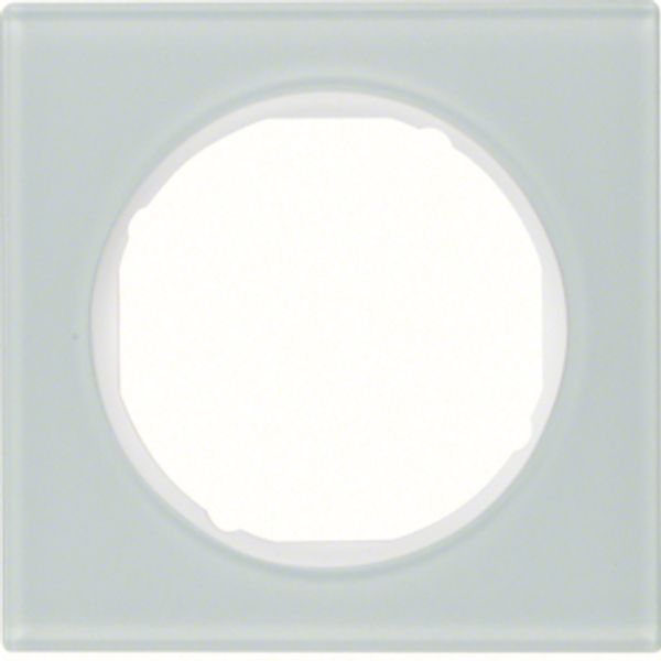 Frame 1gang, R.3, glass p. white image 2