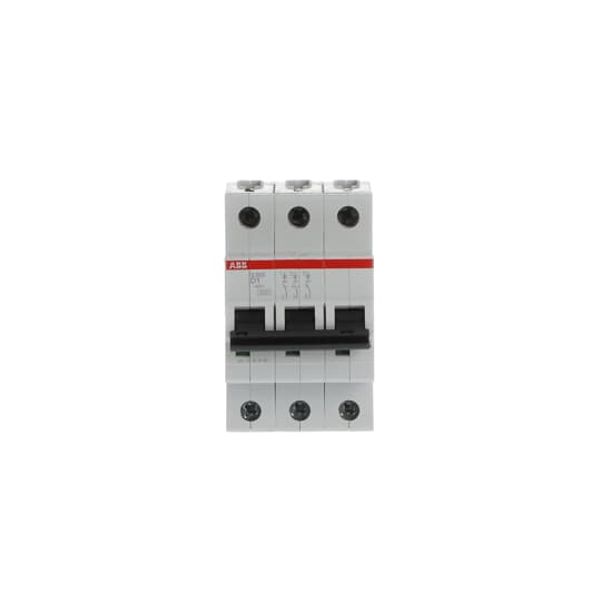 S203-D1 Miniature Circuit Breaker - 3P - D - 1 A image 4