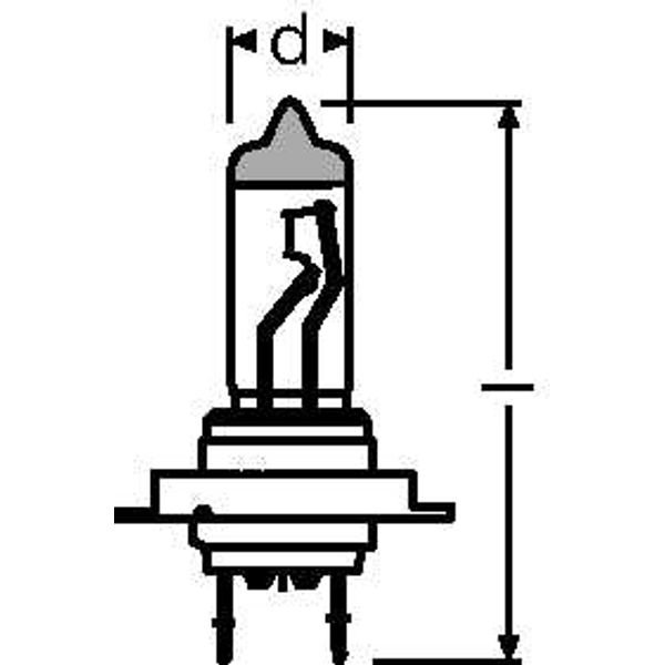 64210ULT-01B 55W 12V PX26D BLI1DK OSRAM image 2