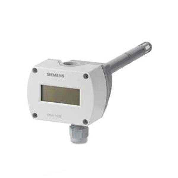 QPM2162D - Duct air quality sensor CO2+temperature+rel. air humidity with display image 1