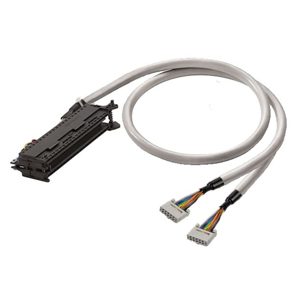 PLC-wire, Digital signals, 10-pole, Cable LiYY, 2 m, 0.14 mm² image 1