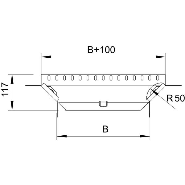 RAA 320 FT Add-on tee with 2 angle connectors 35x200 image 2