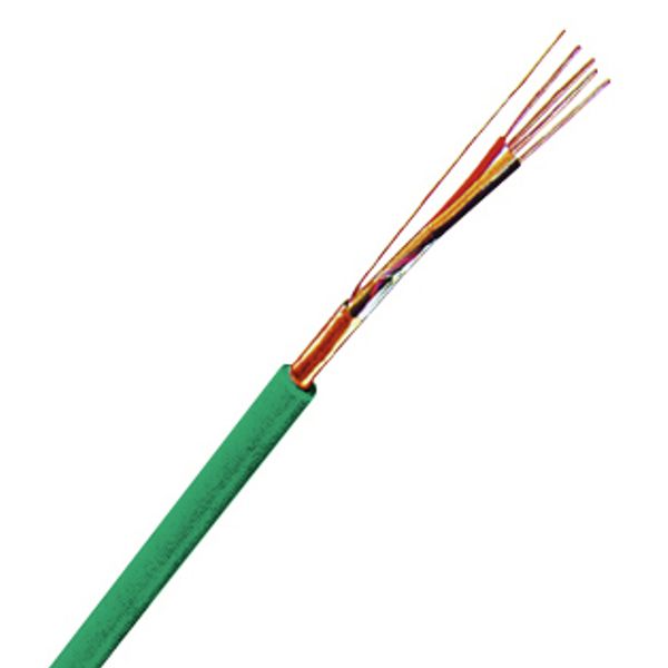 MSR/EIB Installation cable sheathed J-Y(ST)Y 2x2x0,8 green image 1