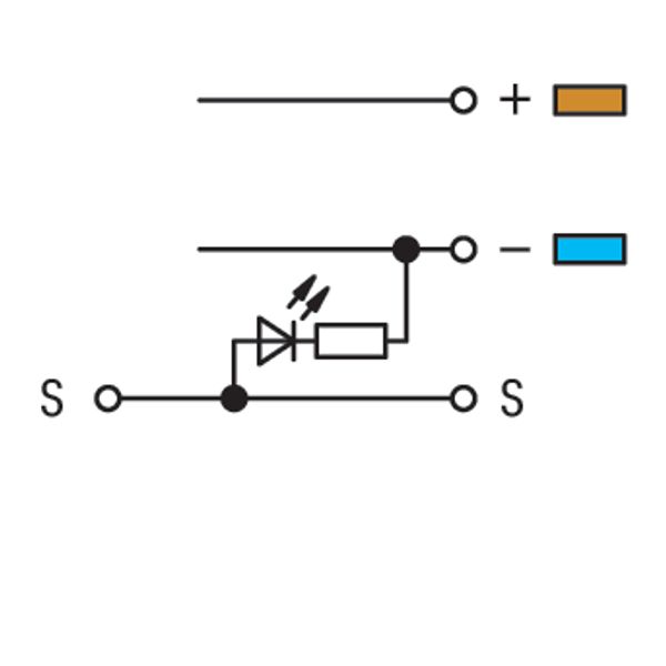 3-conductor sensor terminal block LED (red) for PNP-(high-side) switch image 4