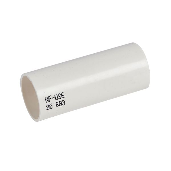 Sleeve for Ø16mm conduits - white RAL9010 antimicrobial image 1