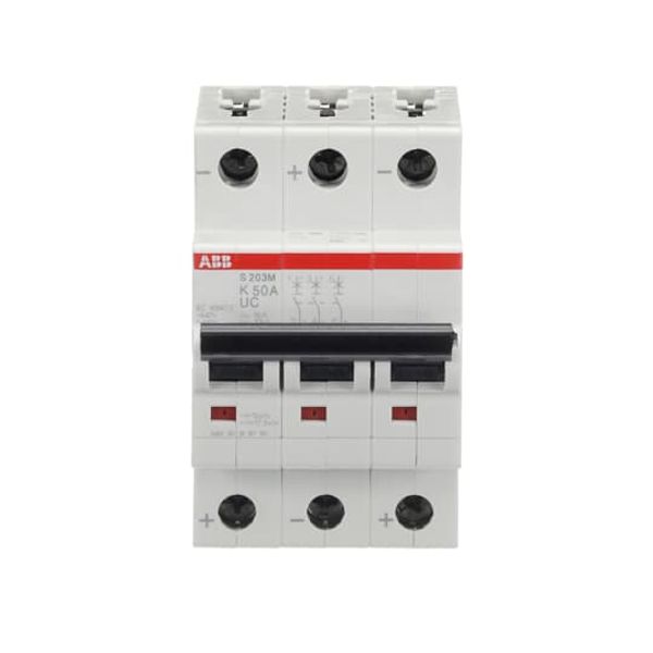 S203M-K50UC Miniature Circuit Breaker - 3P - K - 50 A image 2