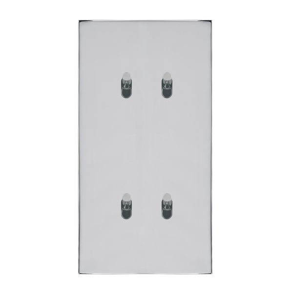 Art d'Arnould Epure universe four two-way switch or switch - mirror steel image 1