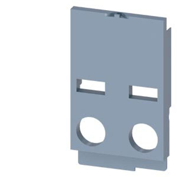 cover, operator panel in center (replacement) accessory for circuit breaker…3VW9111-8AT45 image 1