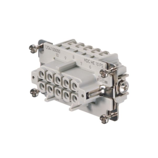 Contact insert (industry plug-in connectors), Female, 500 V, 16 A, Num image 1