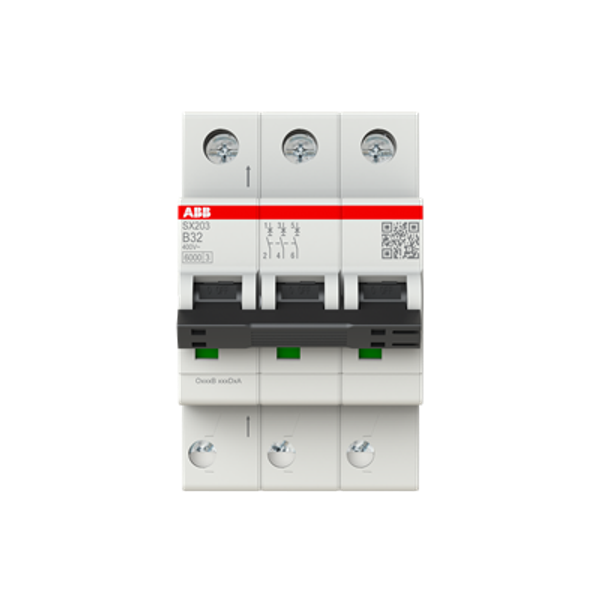 SX203-B32 Miniature Circuit Breaker - 3P - B - 32 A image 1