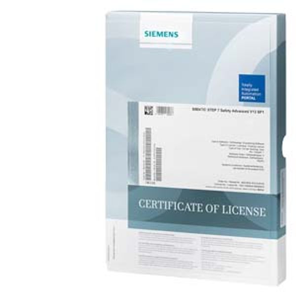 SIMATIC S7, F-programming tool, STEP 7 Safety Advanced V14 SP1; Trial for 21 days; engineering software; Software and documentation on DVD; Class A, 2 languages (de, en); executable  6ES7833-1FA14-0YA8 image 1