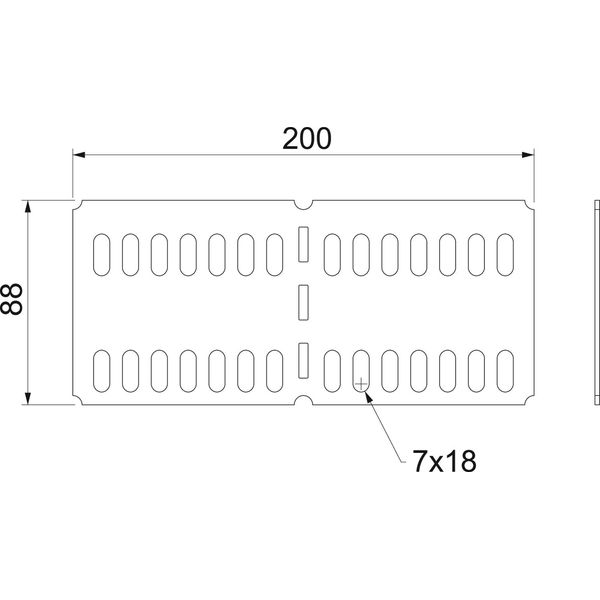 RUVK 100 FS Universal connector with edge protection 100x200 image 2