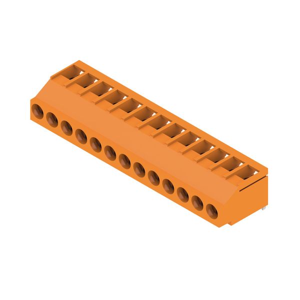 PCB terminal, 5.00 mm, Number of poles: 13, Conductor outlet direction image 3