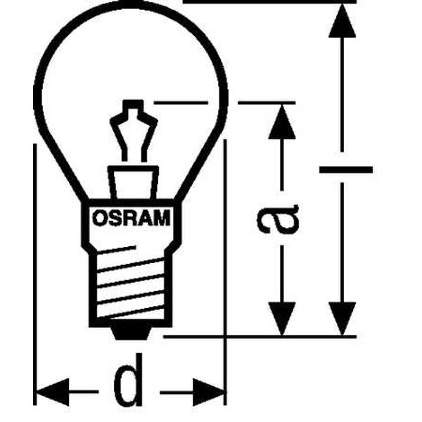 8100 5A 6V E14 100X1 OSRAM image 2