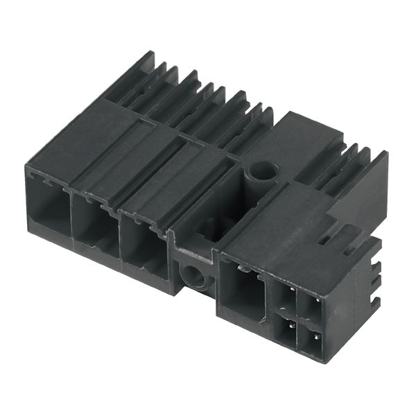 Hybrid connector (board connection), 7.62 mm, Number of poles: 4, Outg image 1