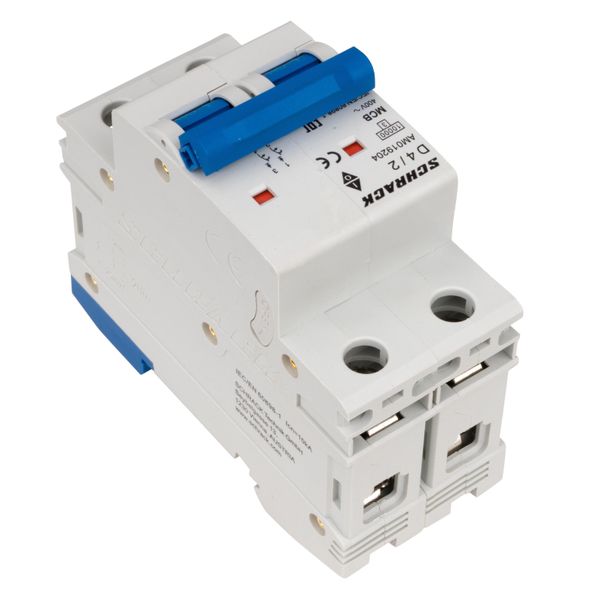 Miniature Circuit Breaker (MCB) AMPARO 10kA, D 4A, 2-pole image 4