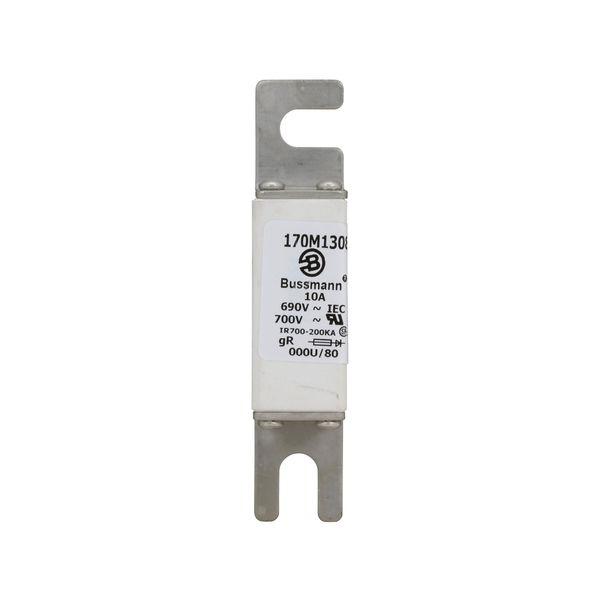 10A 690V IEC gR 000U/80 SQUARE BODY FUSE image 8