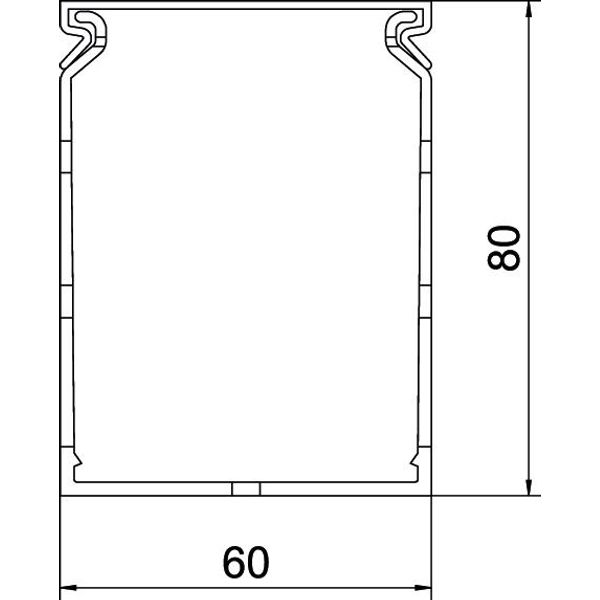 LK4H N 80060 Slotted cable trunking system halogen-free image 2