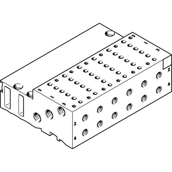 MHA2-PR6-5-M5 Manifold image 1