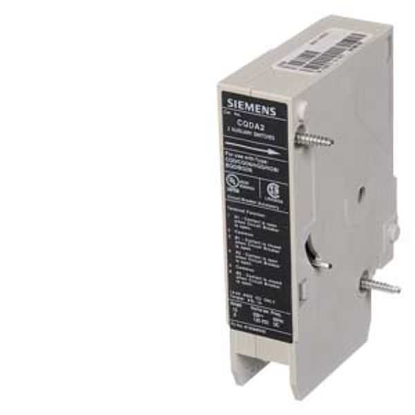 Breaker CQD 240VAC 2A-2B AUX software image 1