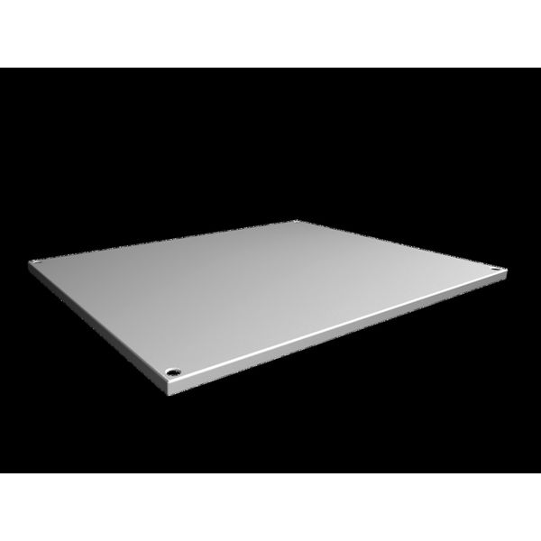 SV Roof plate for VX, WD: 800x600 mm, IP 55 image 2