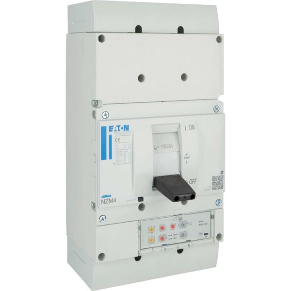 NZM4 PXR20 circuit breaker, 1600A, 3p, Screw terminal, earth-fault protection image 11