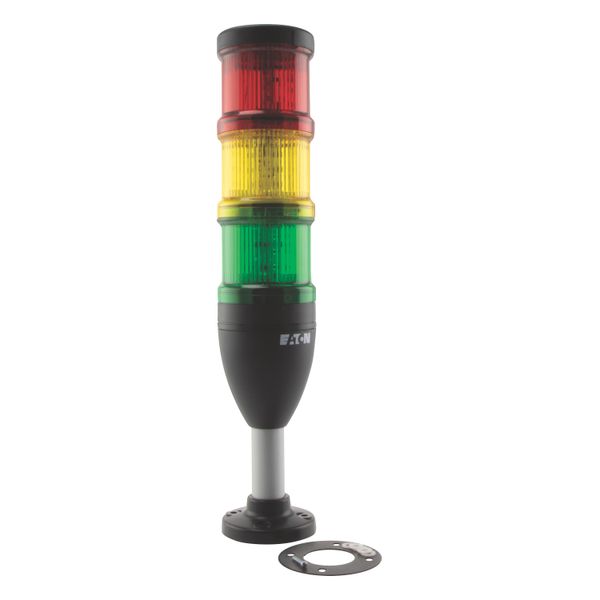 Complete device,red-yellow-green, LED,24 V,including base 100mm image 12