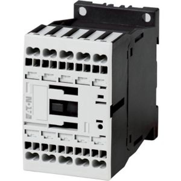 Contactor, 3 pole, 380 V 400 V 5.5 kW, 1 N/O, 110 V DC, DC operation, Spring-loaded terminals image 5