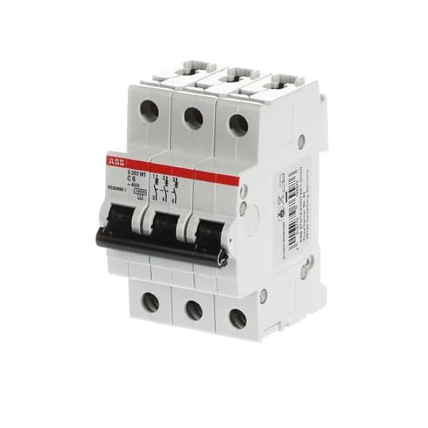 S203MT-C8 Miniature Circuit Breaker - 3P - C - 8 A image 2