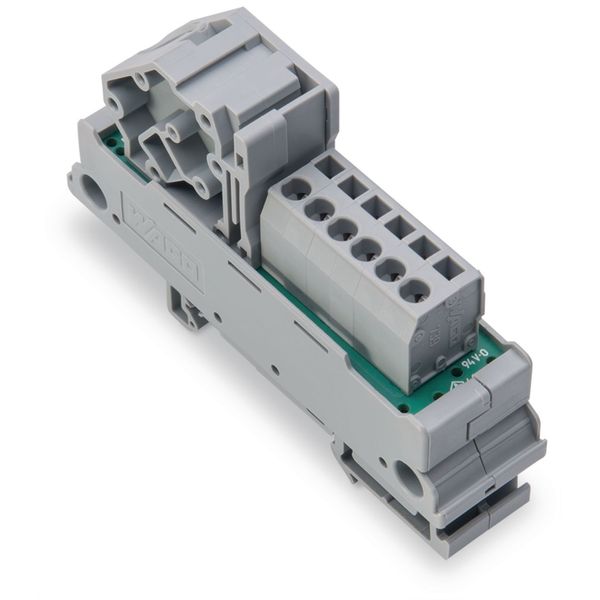 830-800/000-302 Potential distribution module; 1 potential; with 1 input clamping point image 2