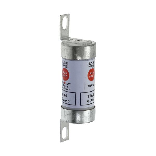 Fuse-link, LV, 6 A, AC 660 V, DC 460 V, BS88/A2, 22 x 86 mm, gL/gG, BS image 33