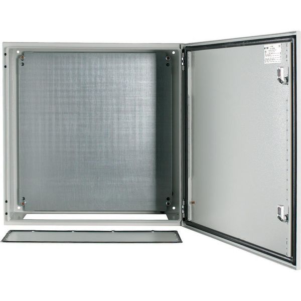 Wall enclosure with mounting plate, HxWxD=600x600x250mm image 5